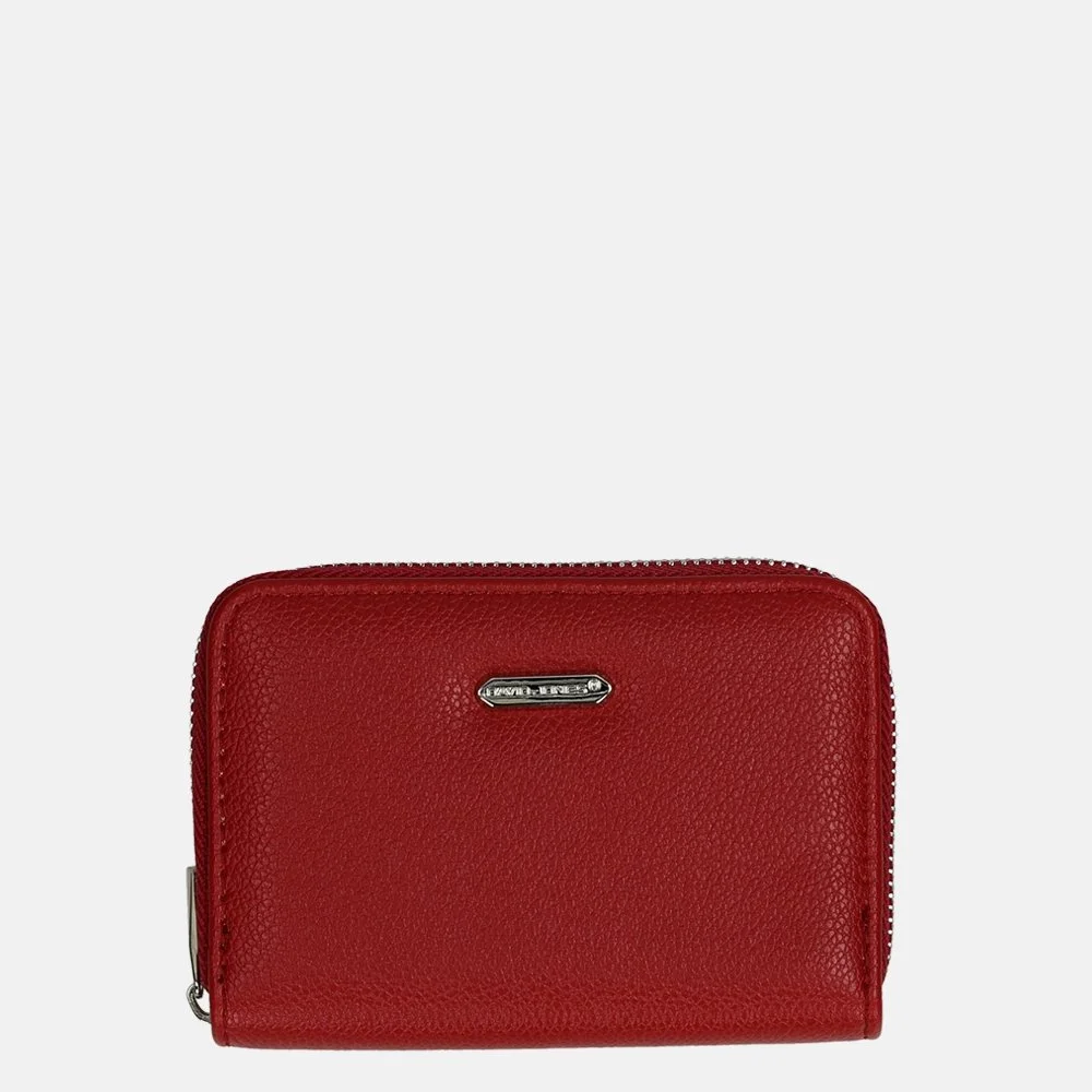 David Jones portemonnee S dark red 017613Rood